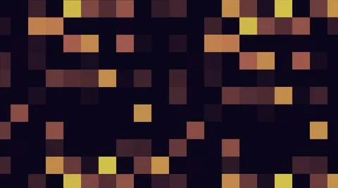 Abstract shiny light pixel block moving background. Abstract pixel block moving Illustrazione stock