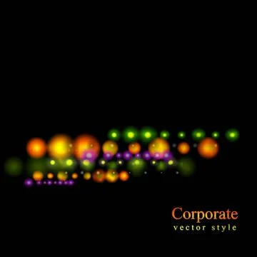 Abstract shiny lights vector background Abstract shiny lights vector backg... Stock Photos