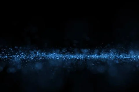 Abstract shiny particle galaxy background Stock Illustration