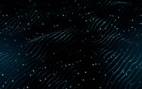 Abstract shiny particle galaxy background Stock Illustration