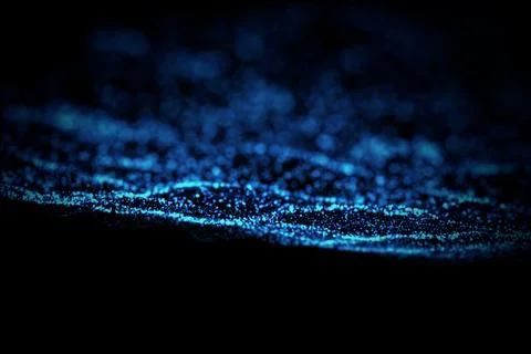 Abstract shiny particle galaxy background Stock Photos