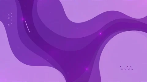 Abstract shiny purple gradient paper wave background seamless loop animation. Stock-Footage 255871170