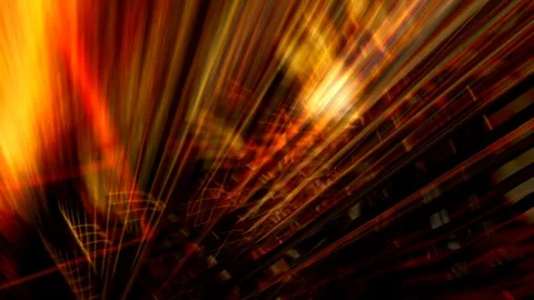 Abstract shiny red LED lights rays animation 스톡 동영상 263092420