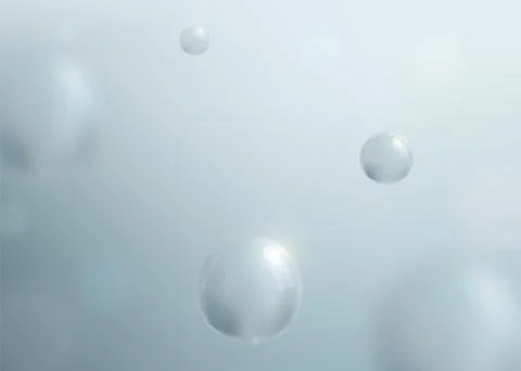 Abstract shiny silver background with liquid fluid for beauty, cosmetic graphic Stock Illustration