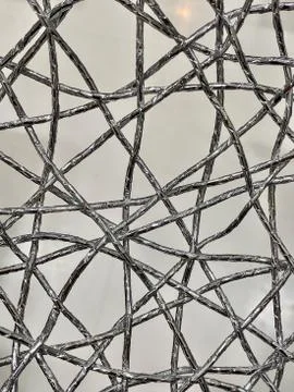 Abstract shiny silver web background Fotos Stock