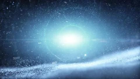 Abstract shiny spiral cyber space background Vidéo 229006324