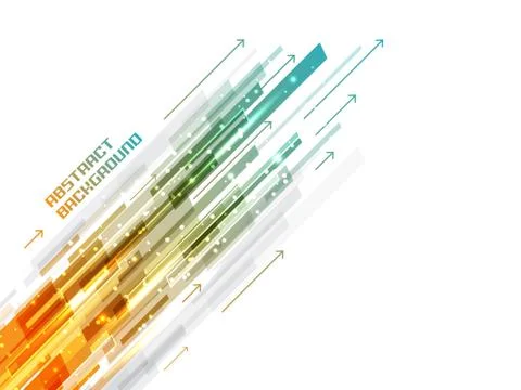 Abstract shiny straight lines vector background. Stock Illustration