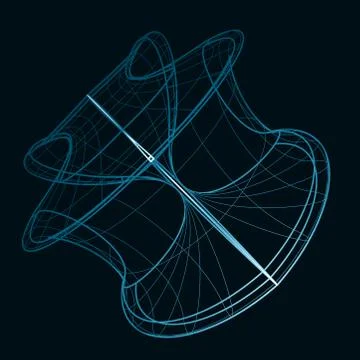 Abstract shiny technology Stock Illustration