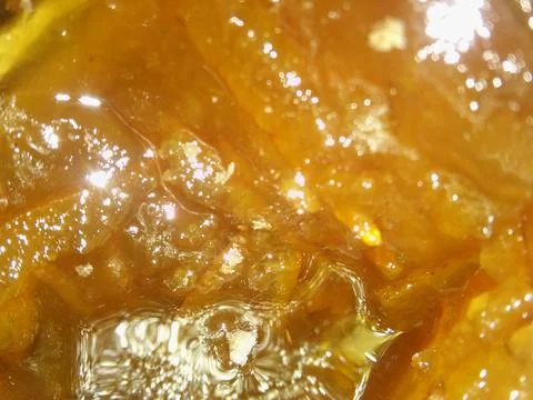 Abstract shiny wallpaper with different elements in a blur effect Foto stock