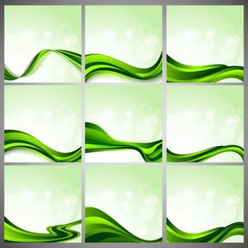 Abstract shiny wave background. EPS 10. Stock Illustration