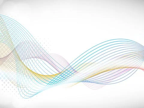 Abstract shiny wave background. EPS 10. Stock Illustration