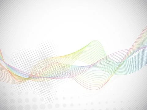 Abstract shiny wave background. EPS 10. Stock Illustration