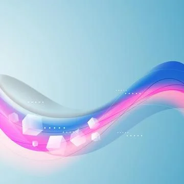 Abstract shiny wave background. EPS 10. Stock Illustration