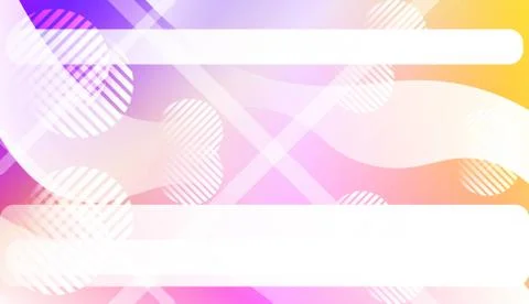 Abstract Shiny Waves, Lines, Circle, Space for Text. For Elegant Pattern Cove Stock Illustration