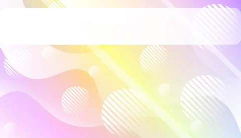 Abstract Shiny Waves, Lines, Circle, Space for Text. For Flyer, Brochure, Boo Stock Illustration