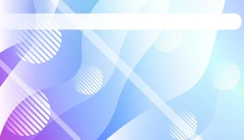 Abstract Shiny Waves, Lines, Circle, Space for Text. For Flyer, Brochure, Boo Stock Illustration