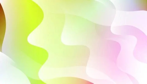 Abstract Shiny Waves. For Your Design Ad, Banner, Cover Page. Vector Illustra Stock Illustration