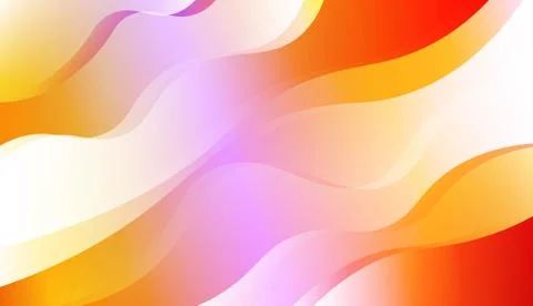 Abstract Shiny Waves. For Your Design Ad, Banner, Cover Page. Vector Illustra Stock Illustration