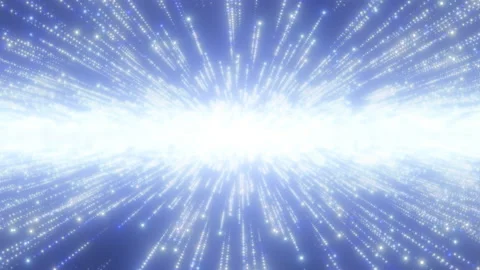 Abstract Shooting Stars Outer Space Fast Light Speed Dots Movement Stock Footage 228802246