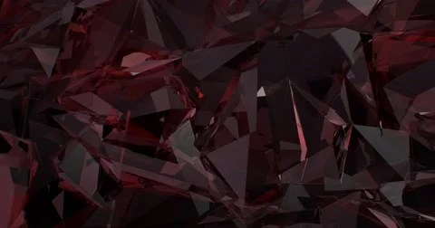 Abstract Shutter Glass Red Background Technology Design Video stock 66376819