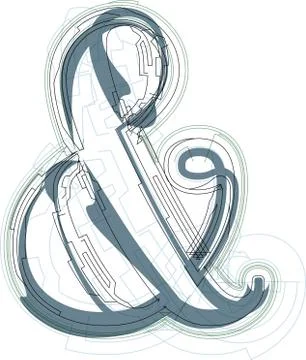 Abstract sign Stock Illustration