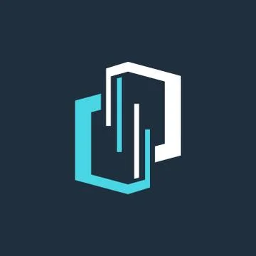 Abstract sign server Stock Illustration