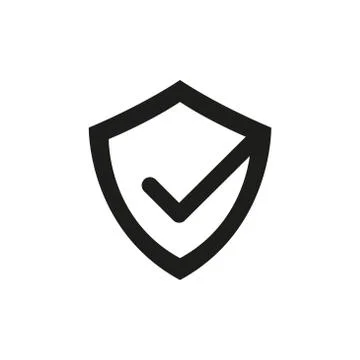 Abstract Sign of True Security. Isolated Vector Illustration Stock Illustration