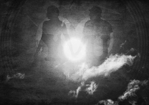 Abstract silhouette Stock Illustration