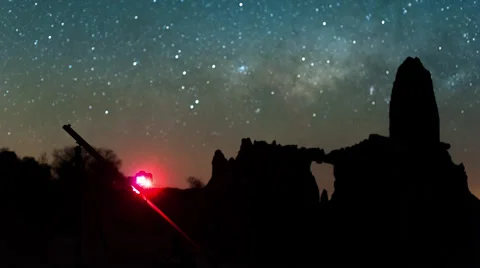 An abstract silhouetted landscape Stock Footage 54273641