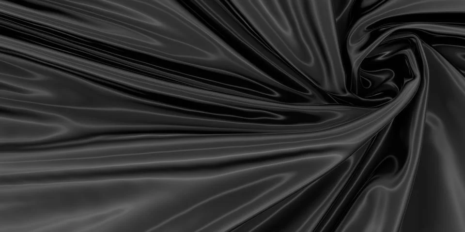 Abstract silk background. 3D rendering. Stock Illustration