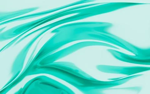 Abstract silk fabric design element, silk background, 3d rendering. Stock Illustration