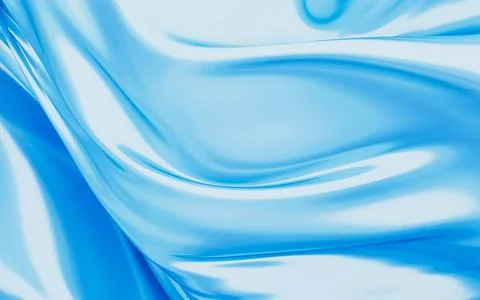 Abstract silk fabric design element, silk background, 3d rendering. Stock Illustration