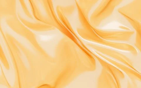 Abstract silk fabric design element, silk background, 3d rendering. Stock Illustration