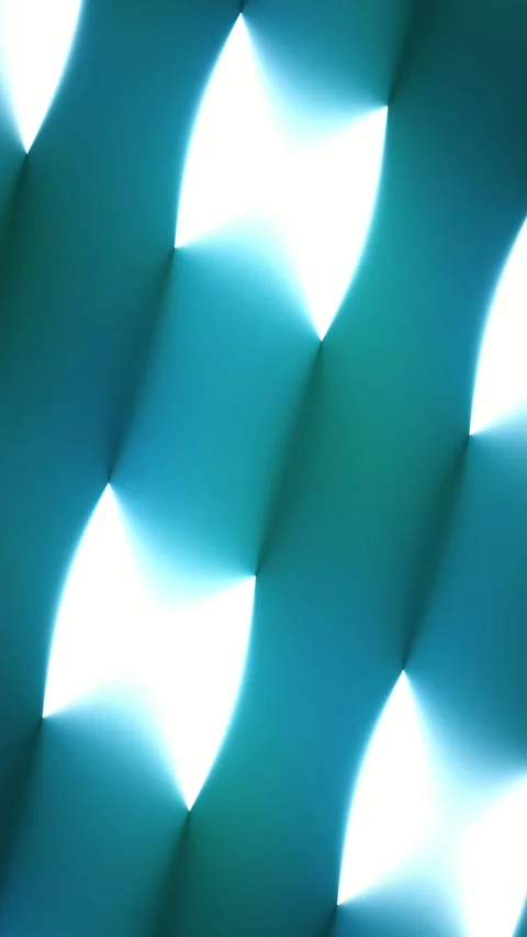 Abstract silk gradient animated background with seafoam mid colors Stock Footage 331552135