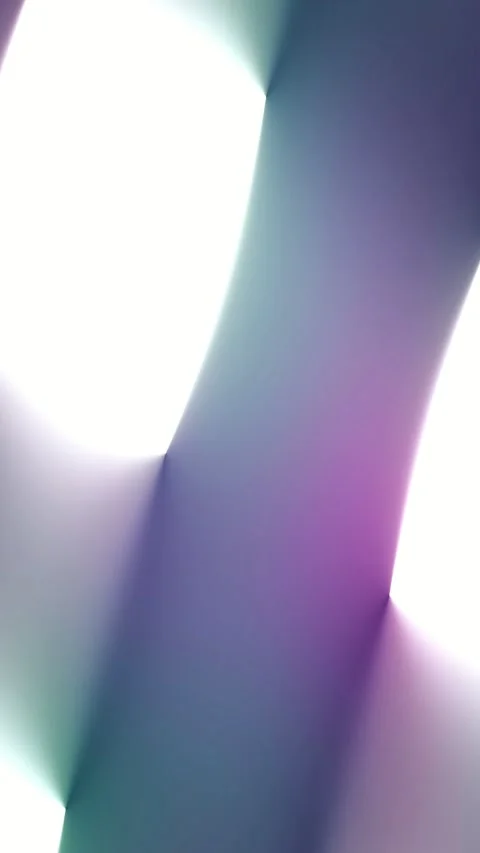 Abstract silk gradient animated background with teal soft colors Stock Footage 331675564