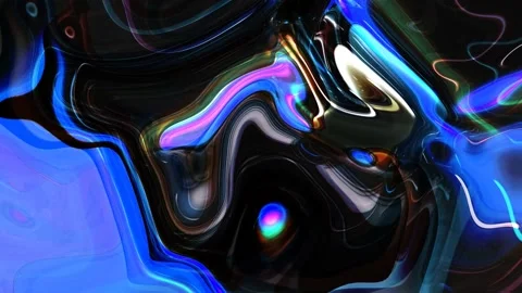 Abstract silky marble liquid liquid 库存影片 205023663