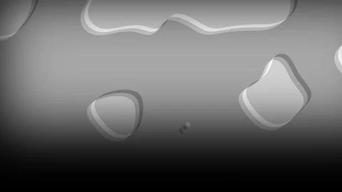 Abstract silver background with fluid wave patterns and gradient shades. Stock Illustration