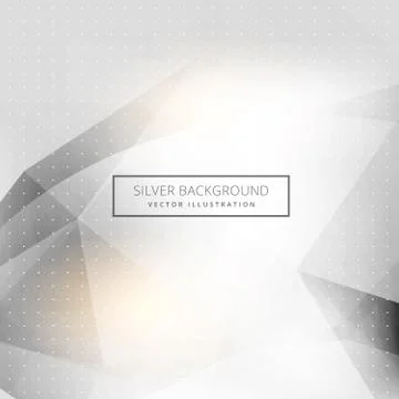 Abstract silver background Stock Illustration