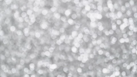 Abstract silver background, motion blurred silver lights, bokeh effect. Fut.. Stock Footage 248454878