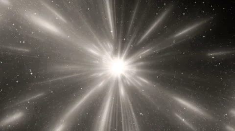 Abstract Silver Background With Rays Sparkles. Stock Footage 62414014