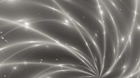 Abstract Silver Background With Rays Sparkles. Video stock 62414893