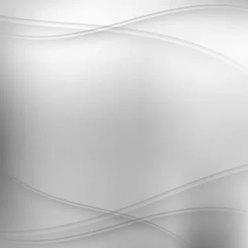 Abstract silver background with waves Stock Illustration