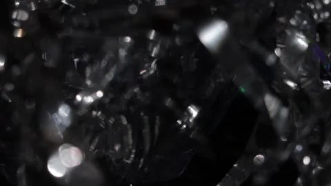 Abstract silver bokeh light moving Видео 318510660