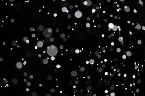 Abstract silver bokeh Stock Photos