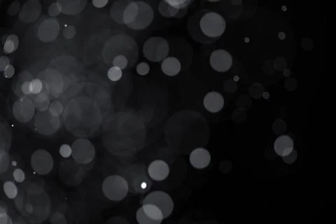 Abstract silver bokeh Stock Photos