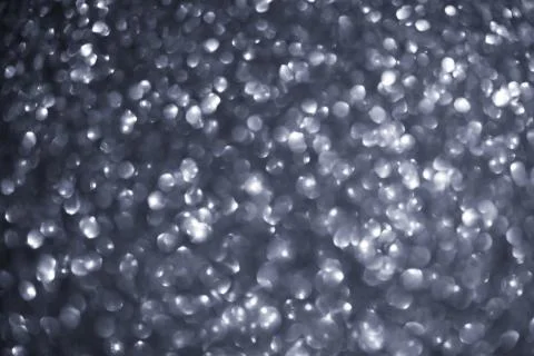 Abstract silver bokeh Stock Photos