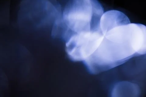 Abstract silver bokeh Stock Photos