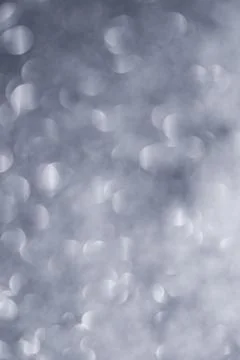 Abstract silver bokeh Stock Photos