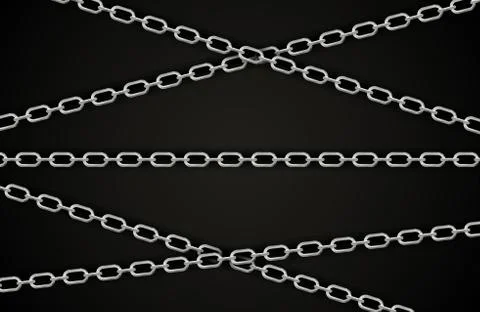 Abstract Silver Chain Background  Illustration Stock Illustration