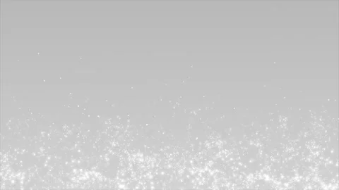 Abstract Silver Christmas background. White glitter bokeh particles. Stock Footage 112235325